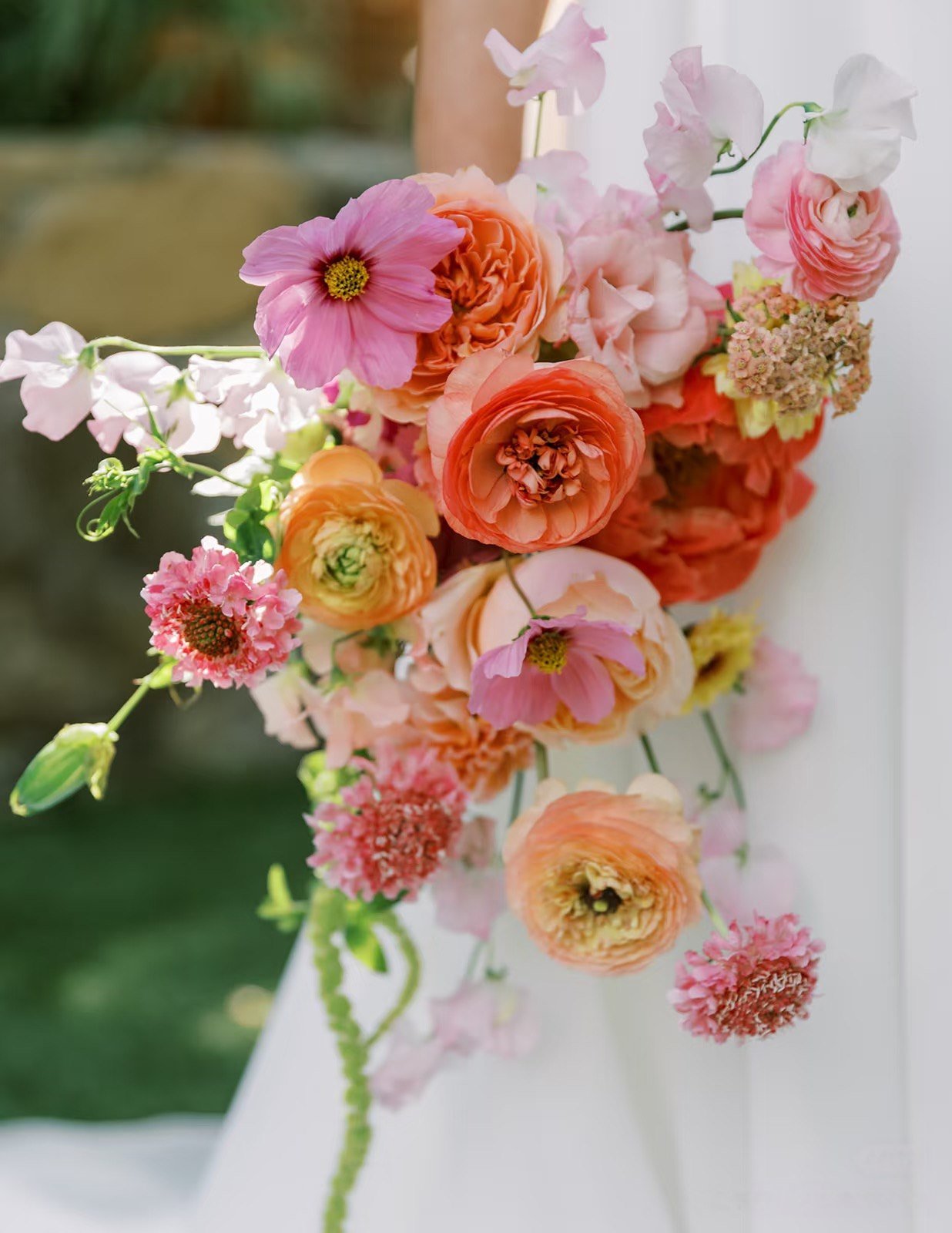 Home floral bouquet detail