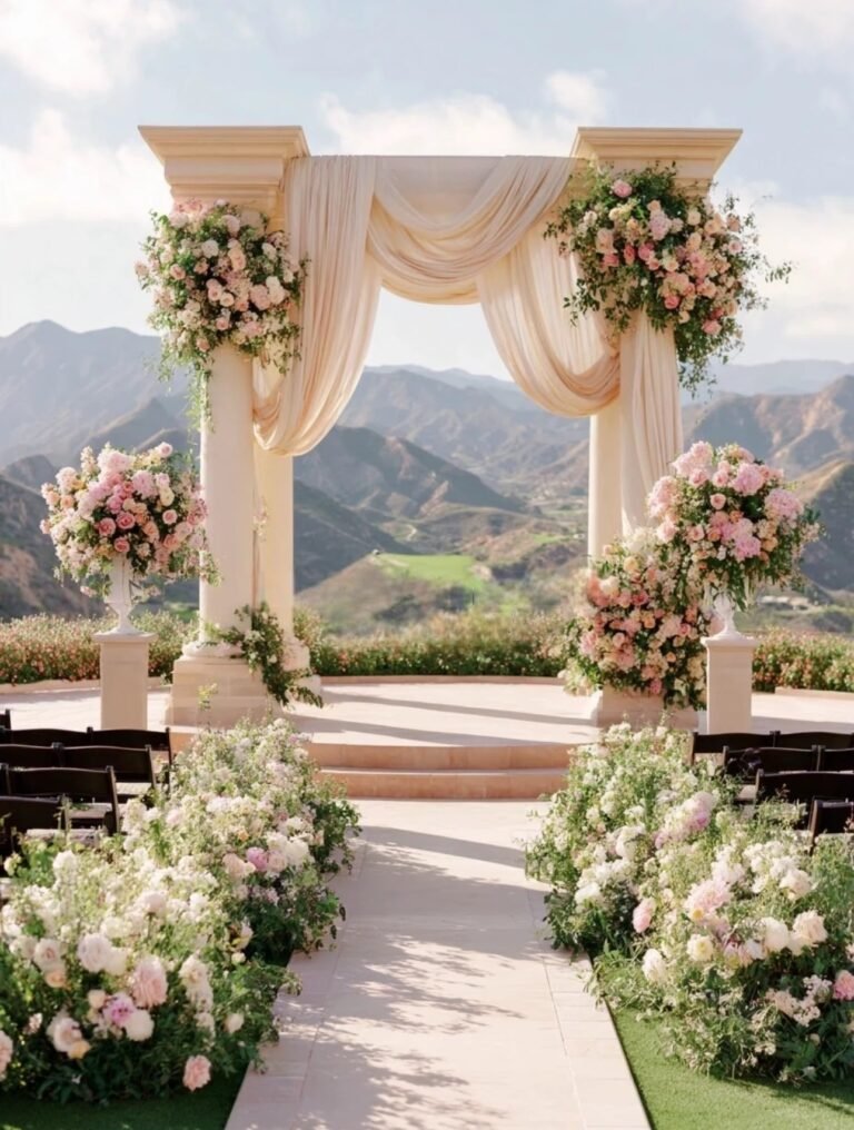 How to Plan Wedding Artificial Floral Decor Before Choosing Flowers